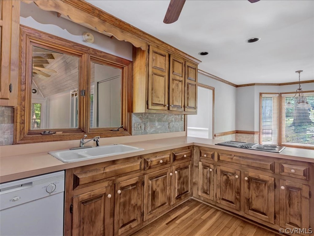 13800 Sterlings Bridge Road Midlothian, VA 23112 - Photo 9 of 31 a spacious bathroom with a granite countertop sink mirror and a