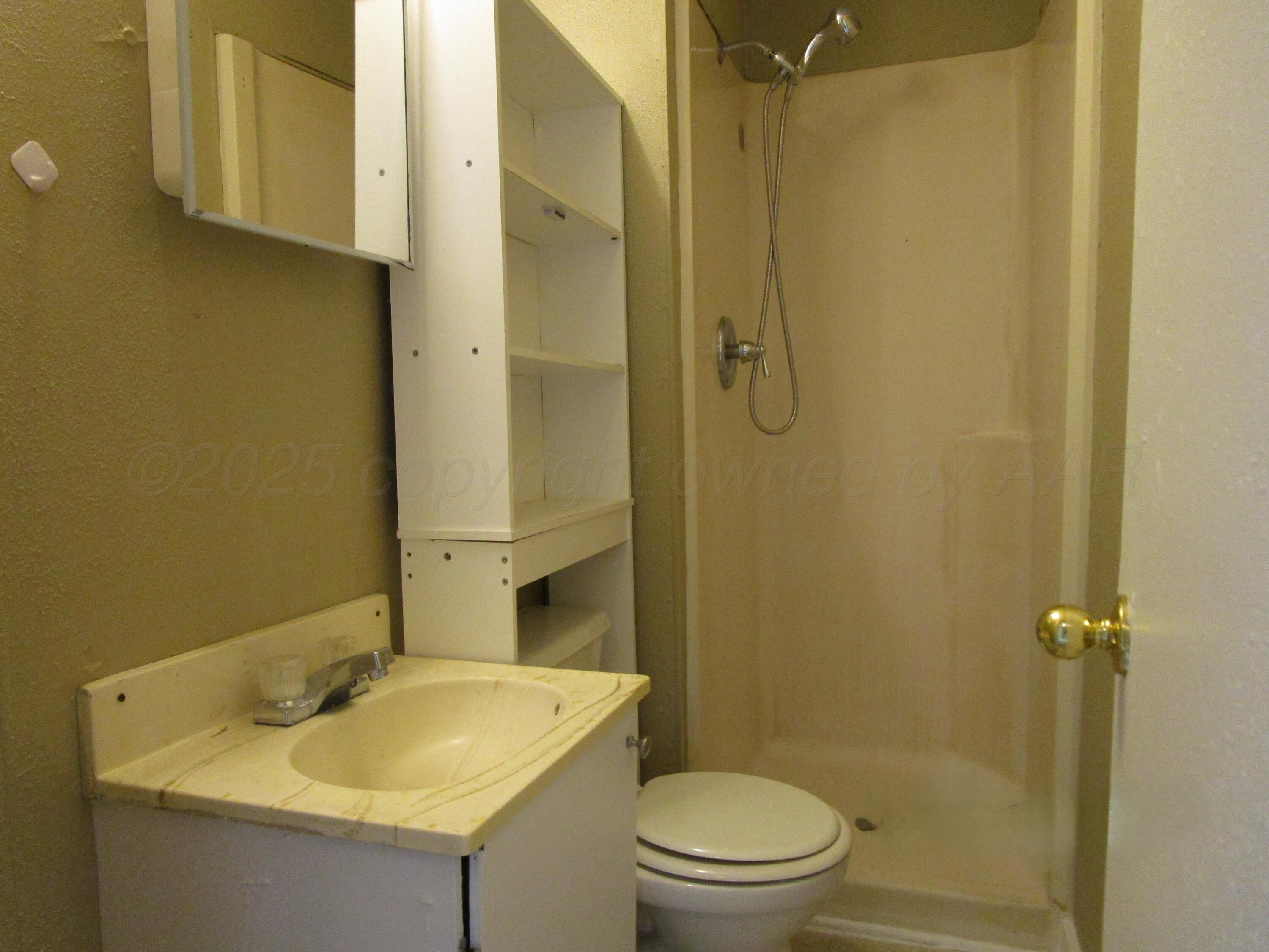 607 West Wilson Street, Unit 5 Borger, TX 79007 - Photo 7 of 7 Bathroom