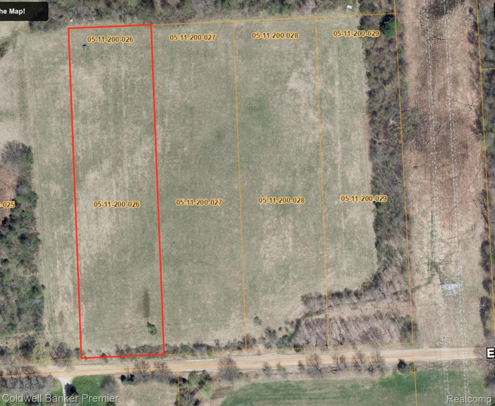 0 East Leonard Road Leonard, MI 48367 - Photo 11 of 11 aerial PR w border.jpg
