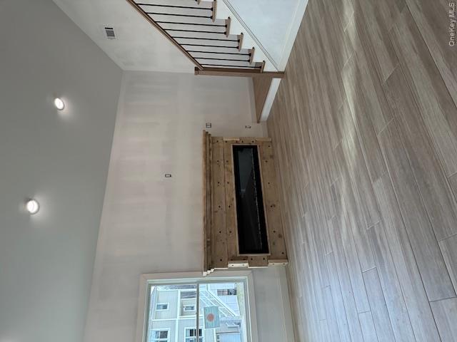 74 Beach Road Stony Point, NY 10980 - Photo 22 of 38 a view of entryway and hall with wooden floor