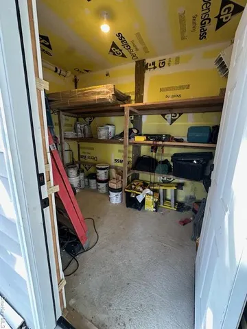a view of garage