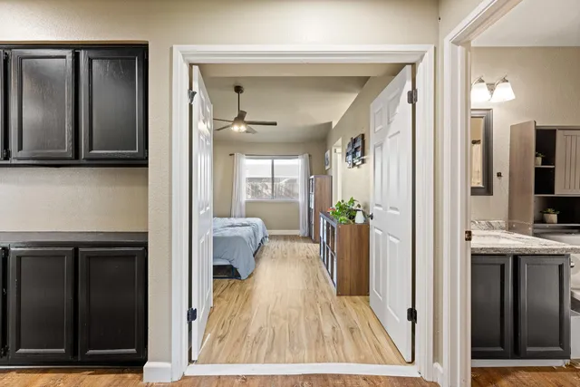 a view of a living room