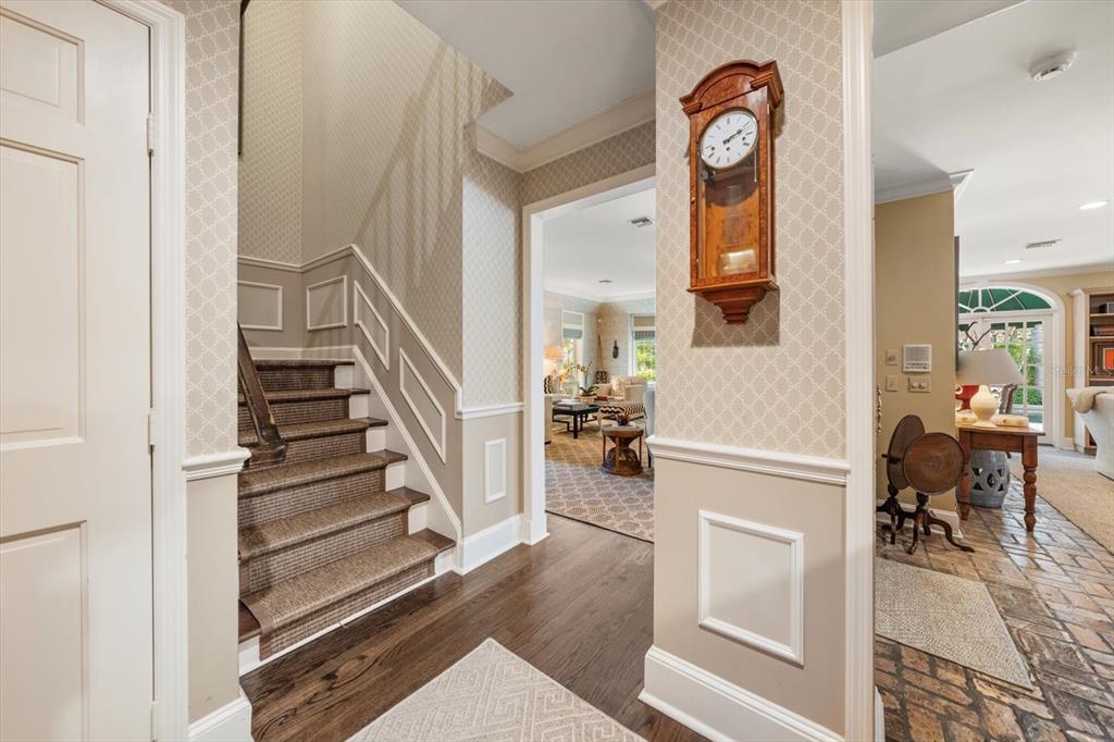 100 Sarasota Road Belleair, FL 33756 - Photo 23 of 75 a view of entryway and hall with wooden floor