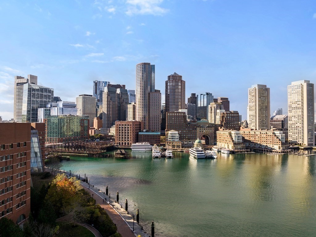 22 Liberty Drive, Unit 6A Boston, MA 02210 - Photo 27 of 42 a view of a city with tall buildings