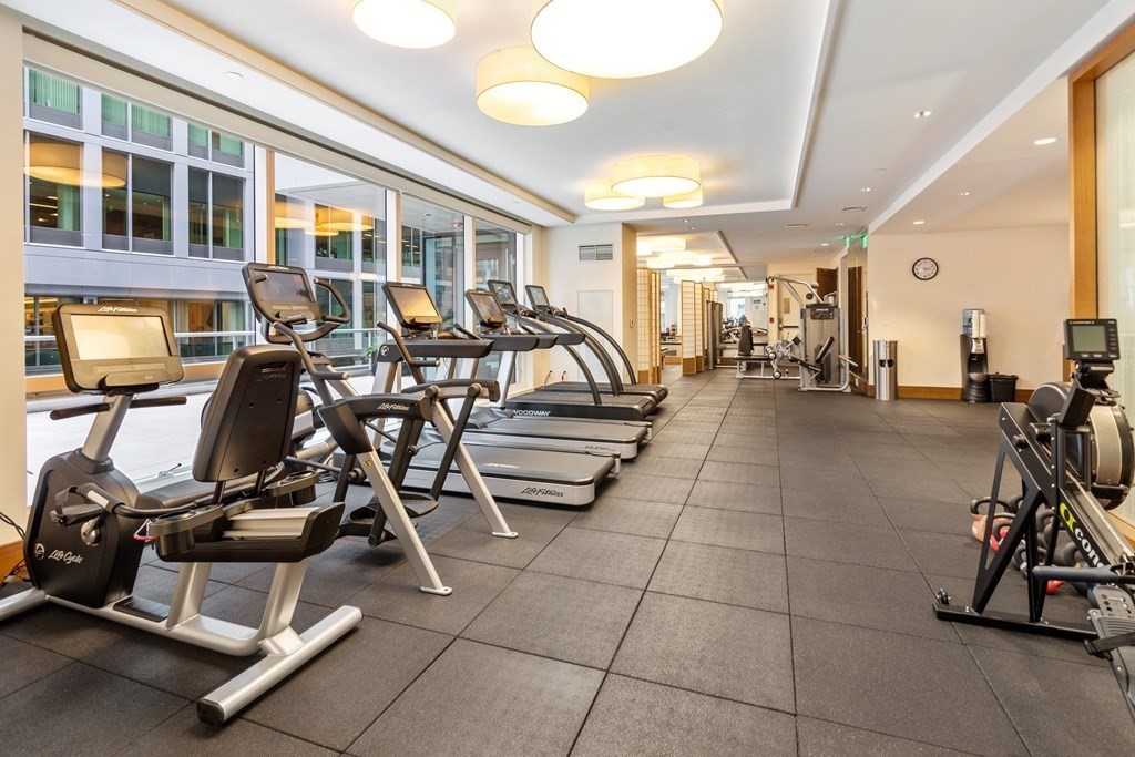 22 Liberty Drive, Unit 6A Boston, MA 02210 - Photo 38 of 42 a view of a room with gym equipment