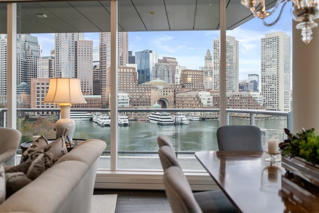 22 Liberty Drive, Unit 6A Boston, MA 02210 - Photo 4 of 42 a balcony with furniture and a potted plant