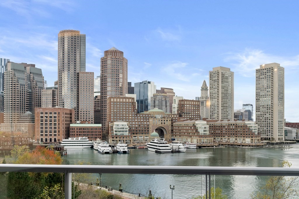 22 Liberty Drive, Unit 6A Boston, MA 02210 - Photo 7 of 42 a view of a city with tall buildings