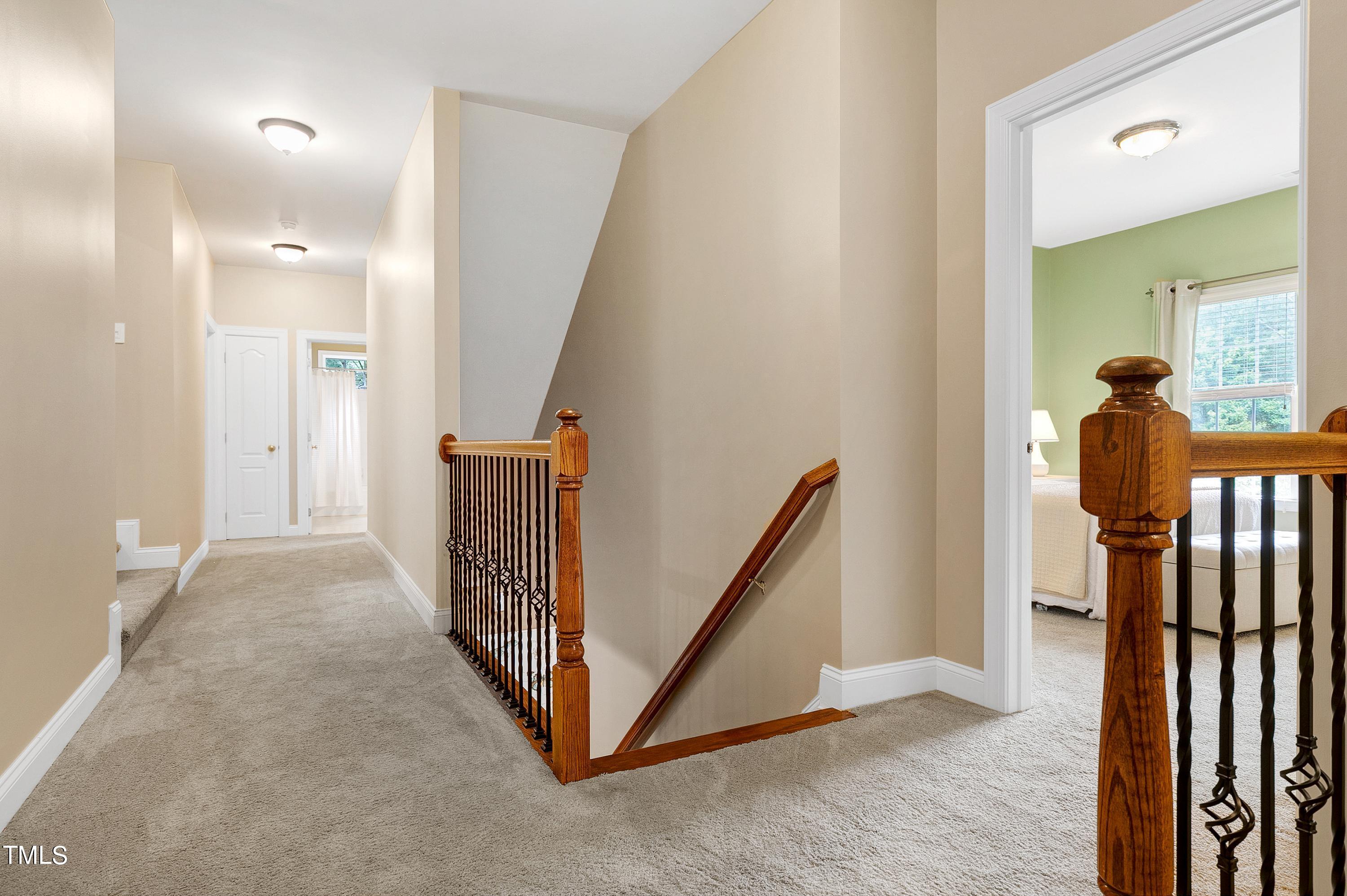 4729 Fielding Drive Raleigh, NC 27606 - Photo 30 of 50 Back staircase and upper hall