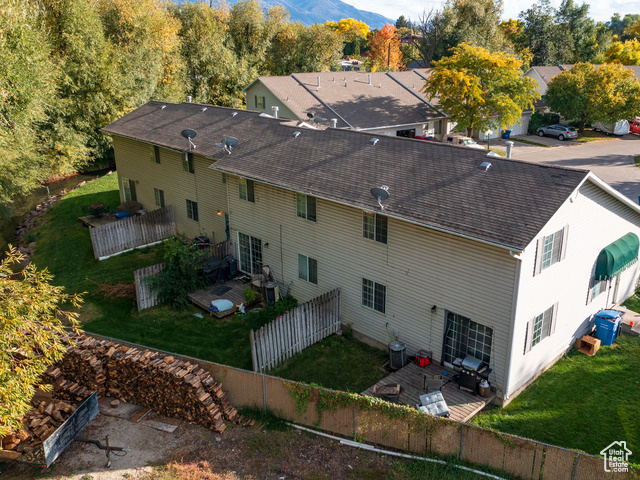 190 West 700 North Logan, UT 84321 - Photo 13 of 51 Aerial view of a mountainous background