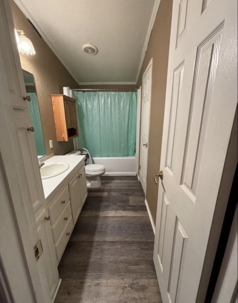4021 Baker Road Needville, TX 77461 - Photo 11 of 14 a bathroom with sink and mirror