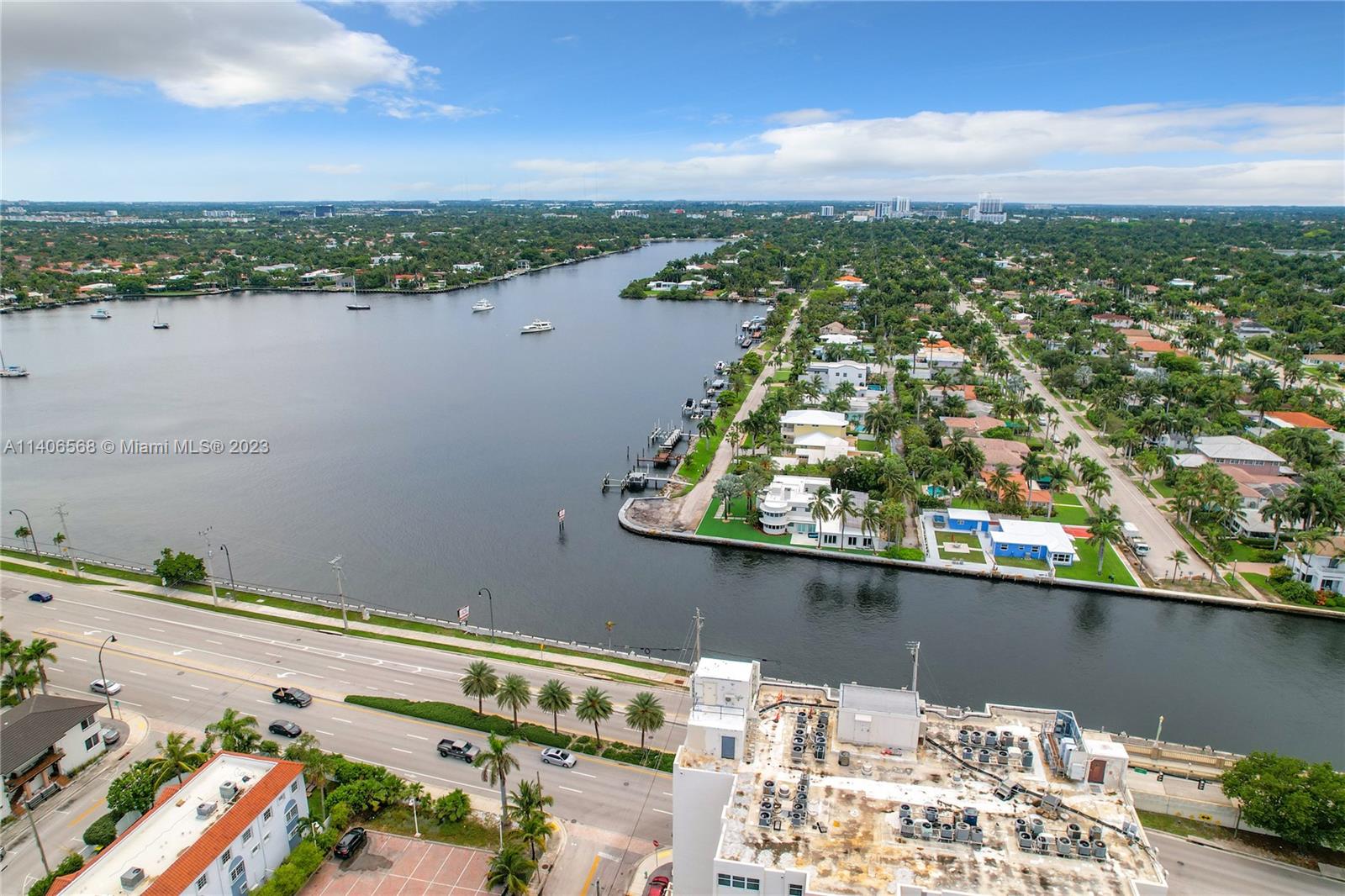 320 South Surf Road, Unit 502 Hollywood, FL 33019 - Photo 35 of 45 an aerial view of lake