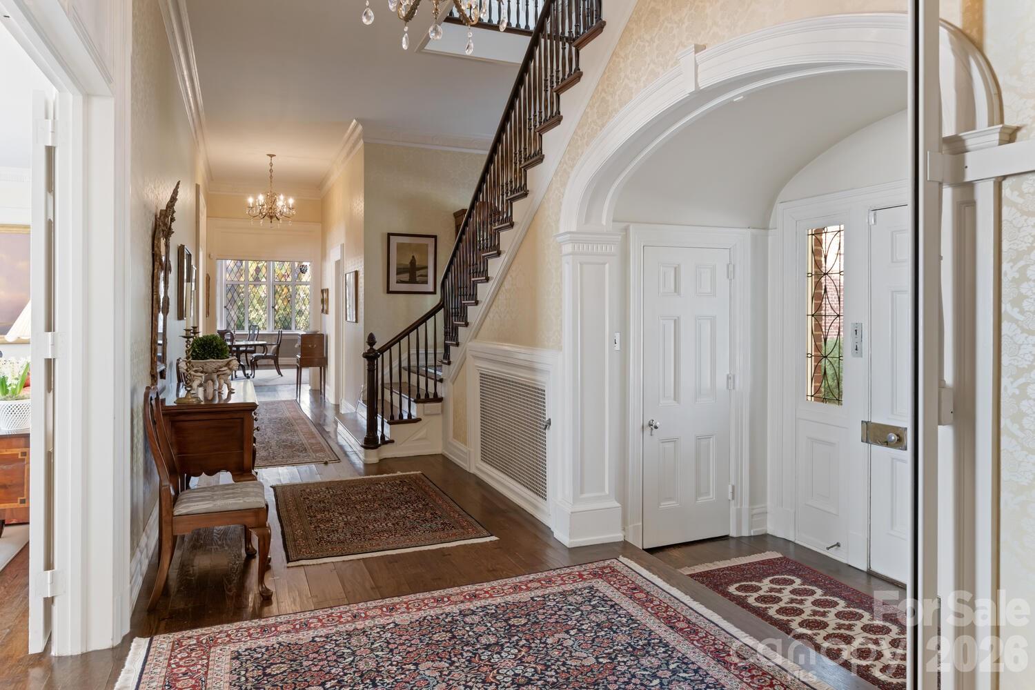407 Vanderbilt Road Asheville, NC 28803 - Photo 7 of 48 a view of entryway with furniture and rug