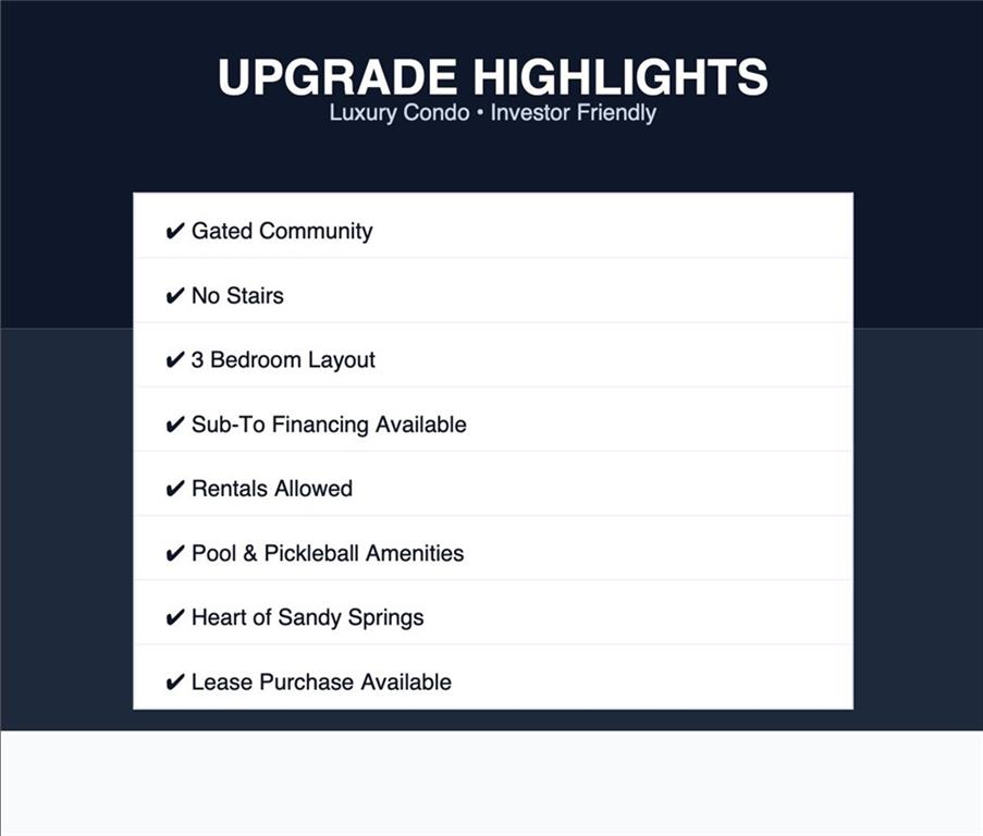 6851 Roswell Road, Unit I15 Atlanta, GA 30328 - Photo 2 of 29 unknown