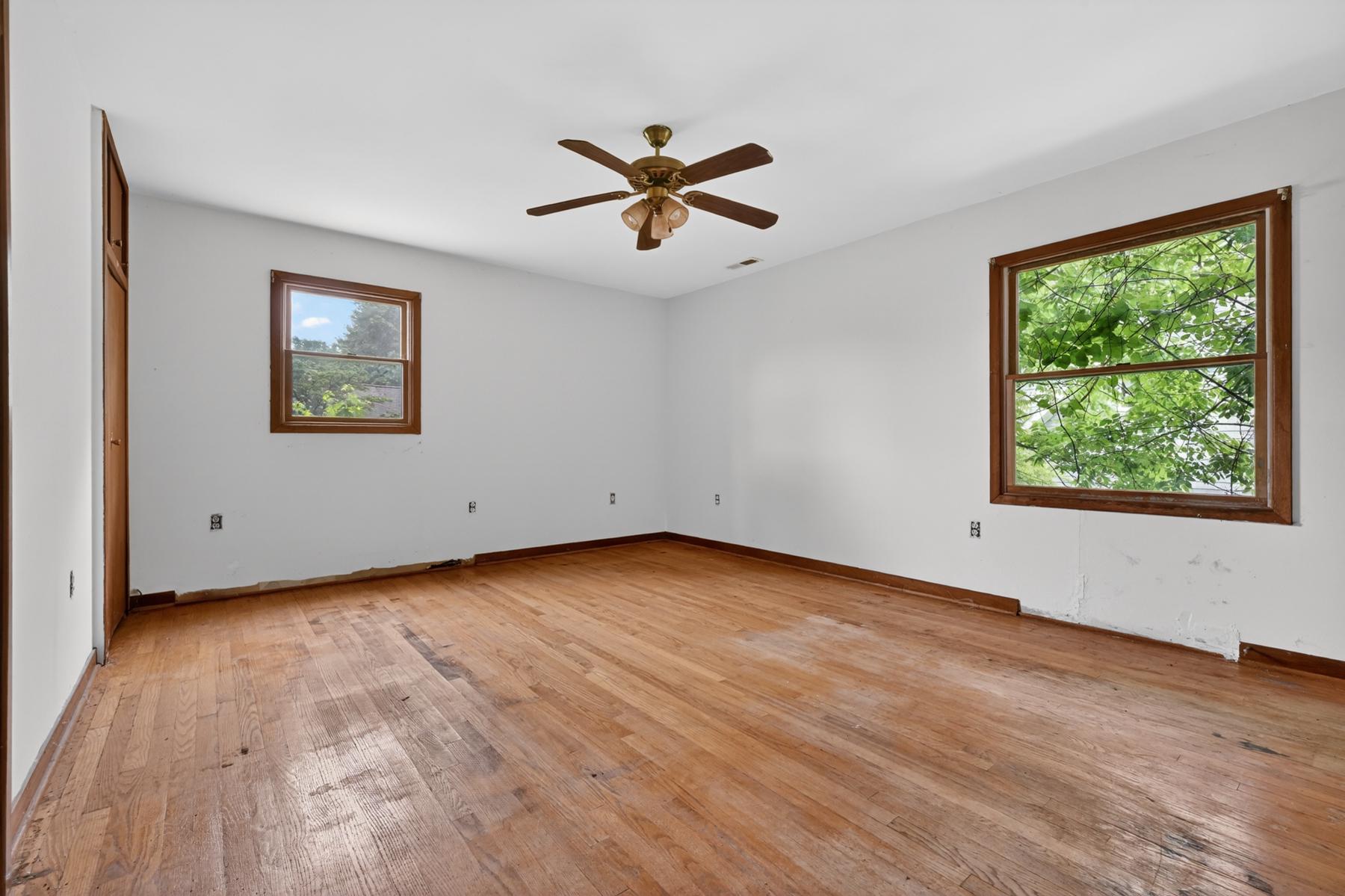 54 Decatur Avenue Annapolis, MD 21403 - Photo 12 of 63 wooden floor in an empty room with a window