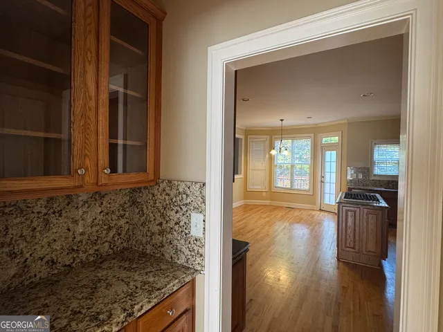 a view of a storage & utility room