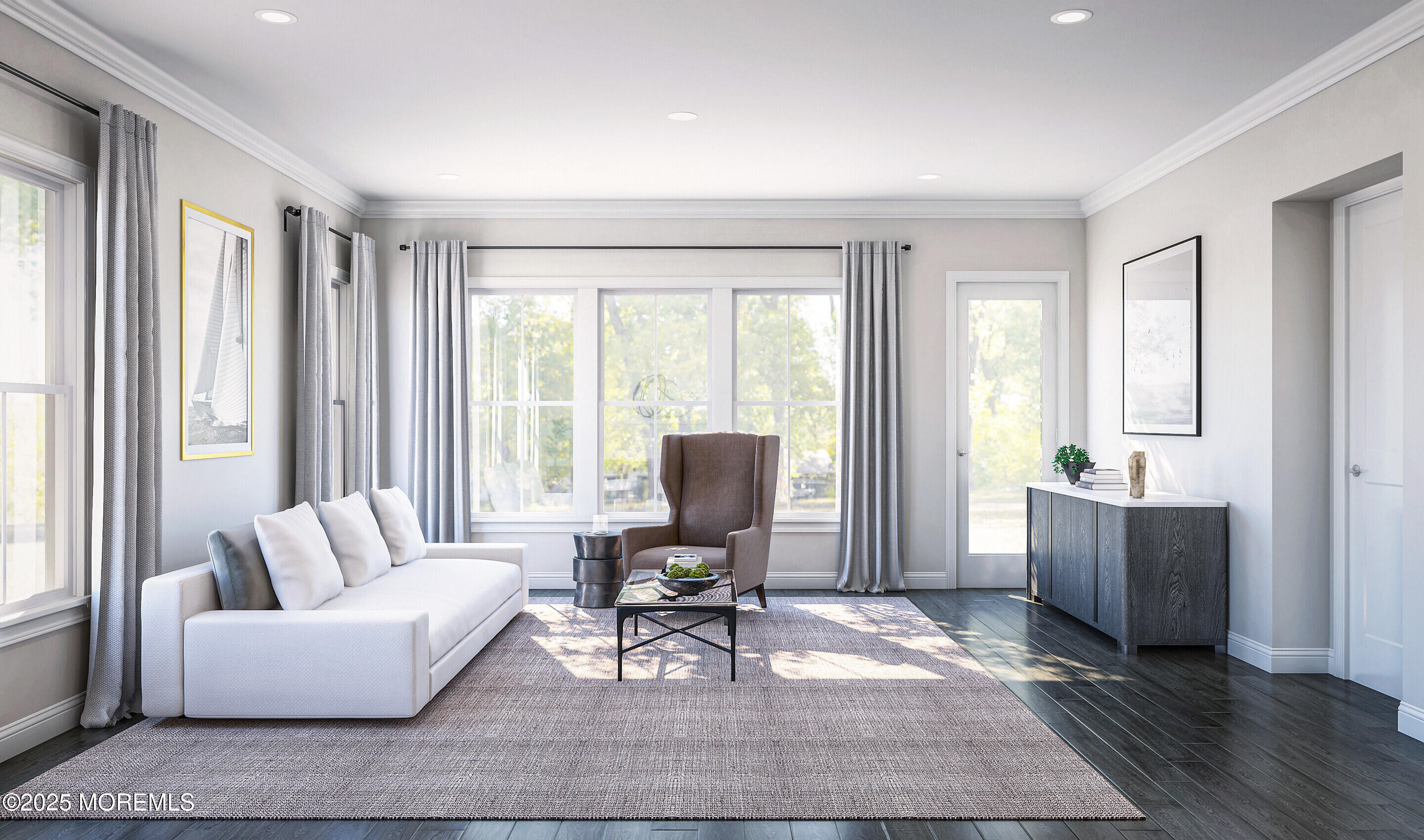 176 Highway 33, Unit PALMERA Manalapan, NJ 07726 - Photo 41 of 45 a living room with furniture and a large window