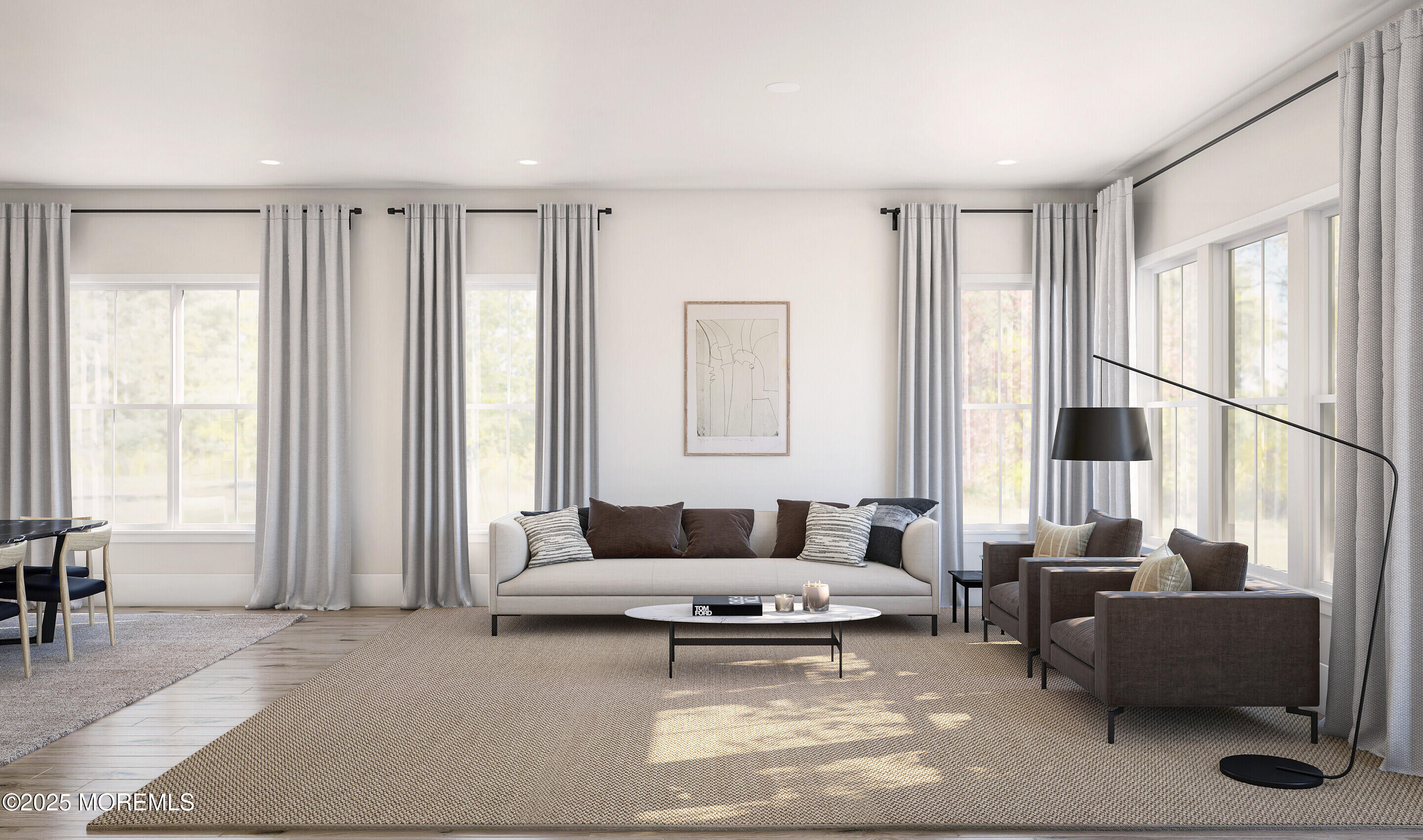 176 Highway 33, Unit PALMERA Manalapan, NJ 07726 - Photo 8 of 45 a living room with furniture and a large window