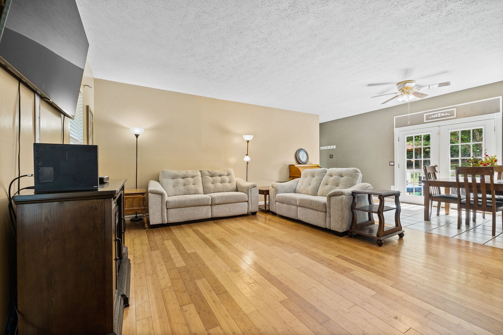 1165 Manley Loop Dickson, TN 37055 - Photo 8 of 29 a living room with furniture and a flat screen tv