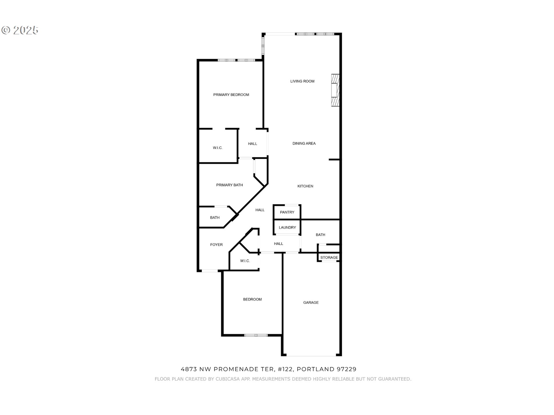 4873 Northwest Promenade Terrace, Unit 122 Portland, OR 97229 - Photo 38 of 38 Floor Plan