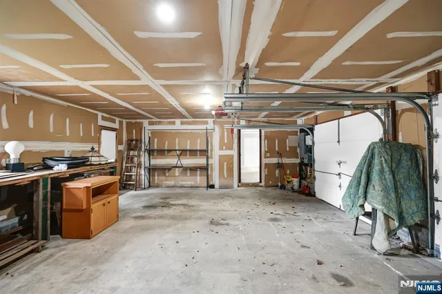 a view of a storage room