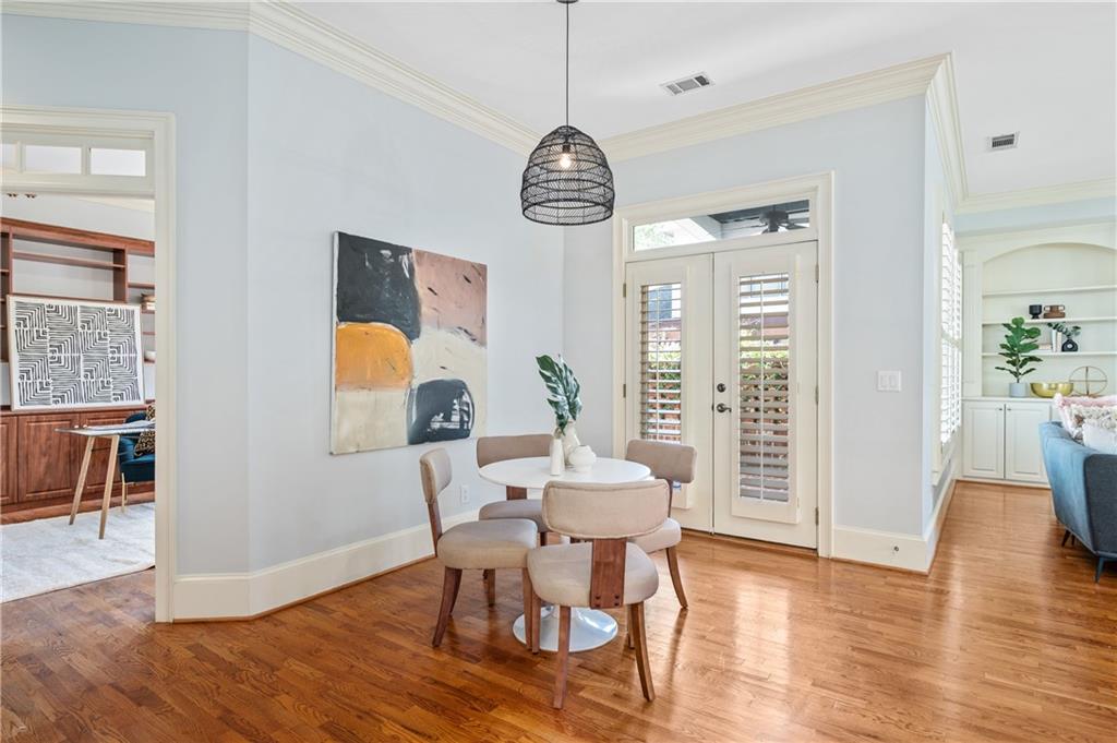 932 Manor Parc Drive Decatur, GA 30033 - Photo 11 of 38 a view of a dining room with furniture window and wooden floor