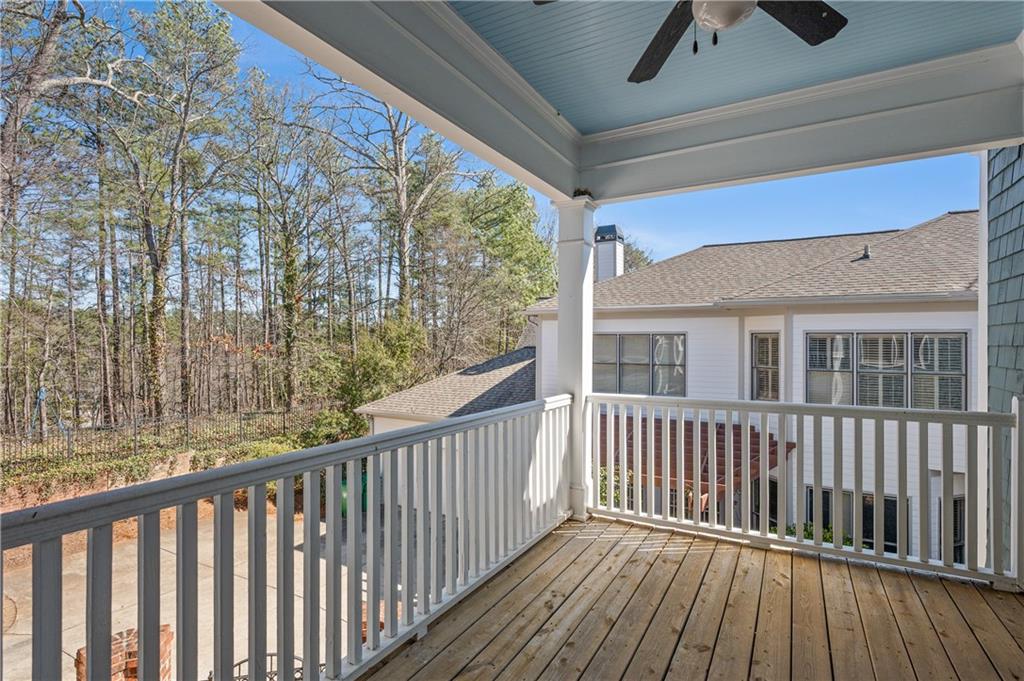 932 Manor Parc Drive Decatur, GA 30033 - Photo 20 of 38 a view of a balcony with wooden floor