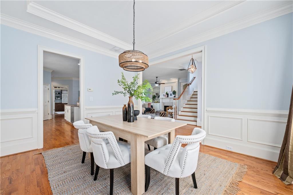 932 Manor Parc Drive Decatur, GA 30033 - Photo 3 of 38 a view of a dining room with furniture window and wooden floor