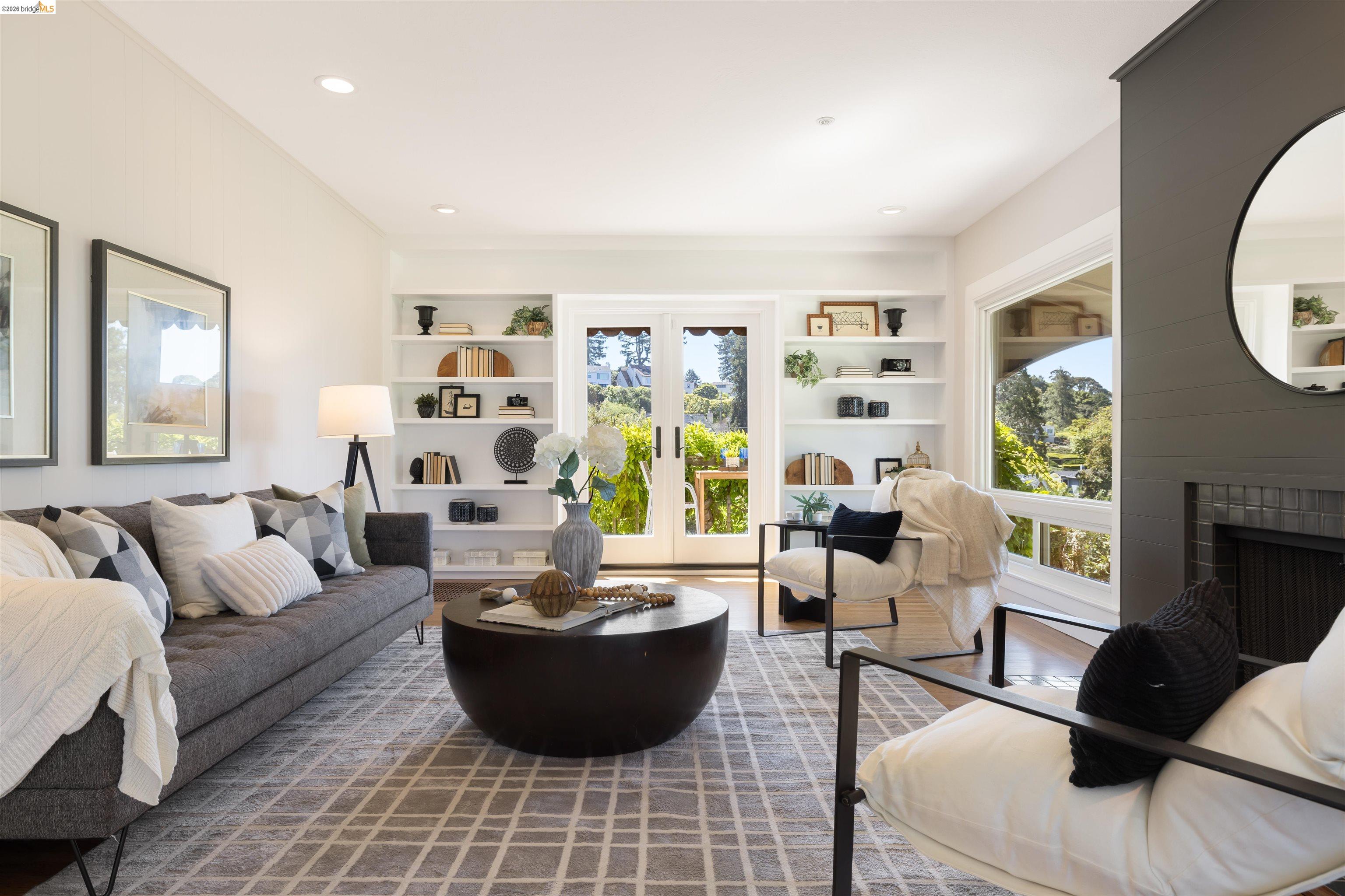 900 Euclid Avenue Berkeley, CA 94708 - Photo 9 of 54 a living room with furniture and a large window