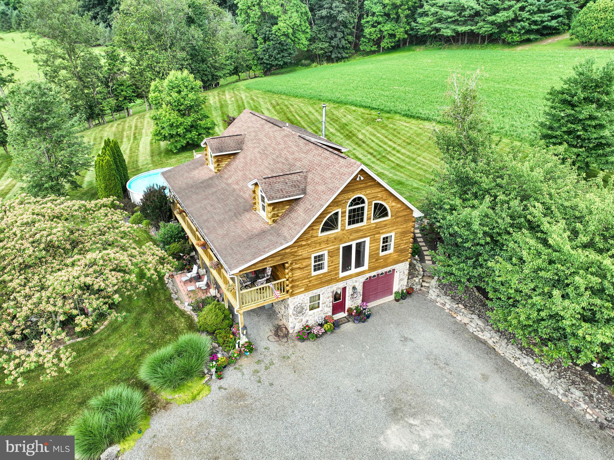 1105 Ridge Road Halifax, PA 17032 - Photo 11 of 61 an aerial view of a house with a yard