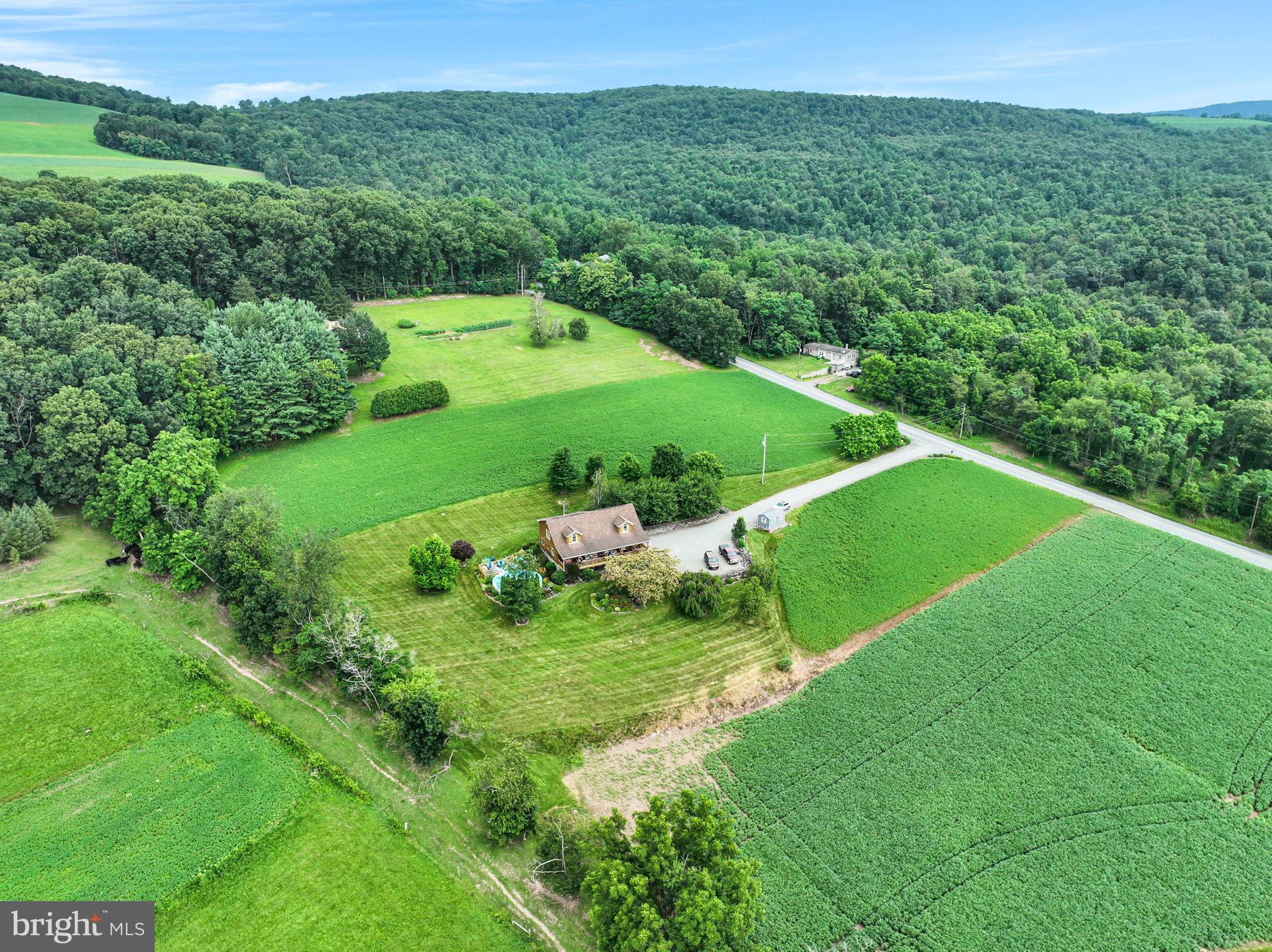 1105 Ridge Road Halifax, PA 17032 - Photo 3 of 61 a view of a garden with a building in the background
