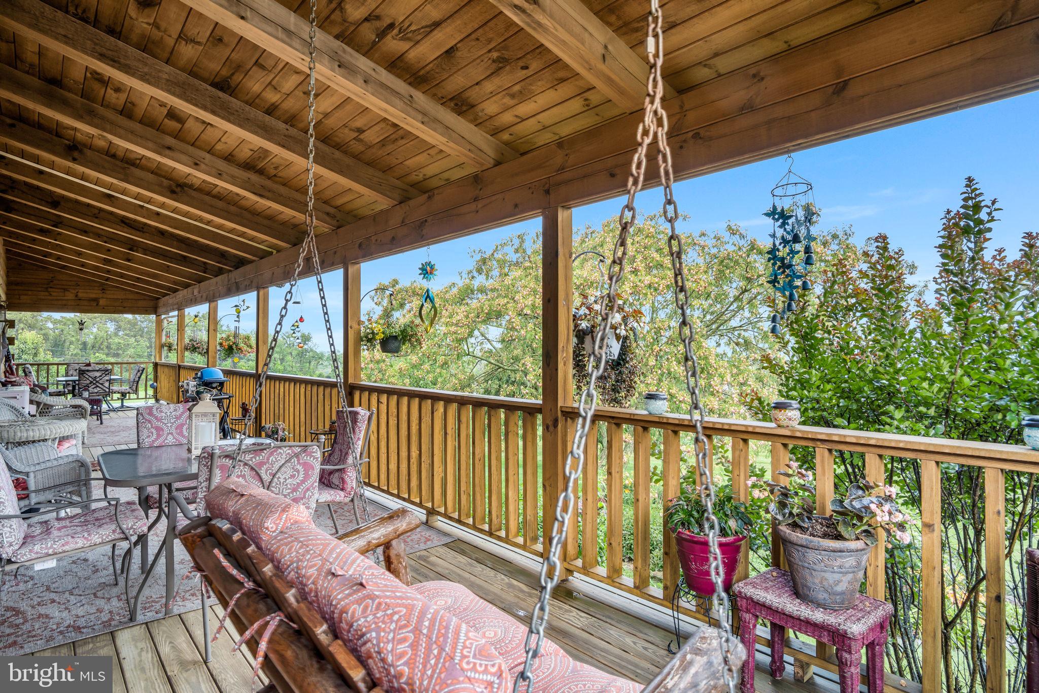 1105 Ridge Road Halifax, PA 17032 - Photo 45 of 61 a view of two chairs in the balcony