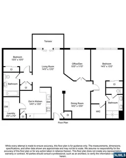 a picture of a floor plan