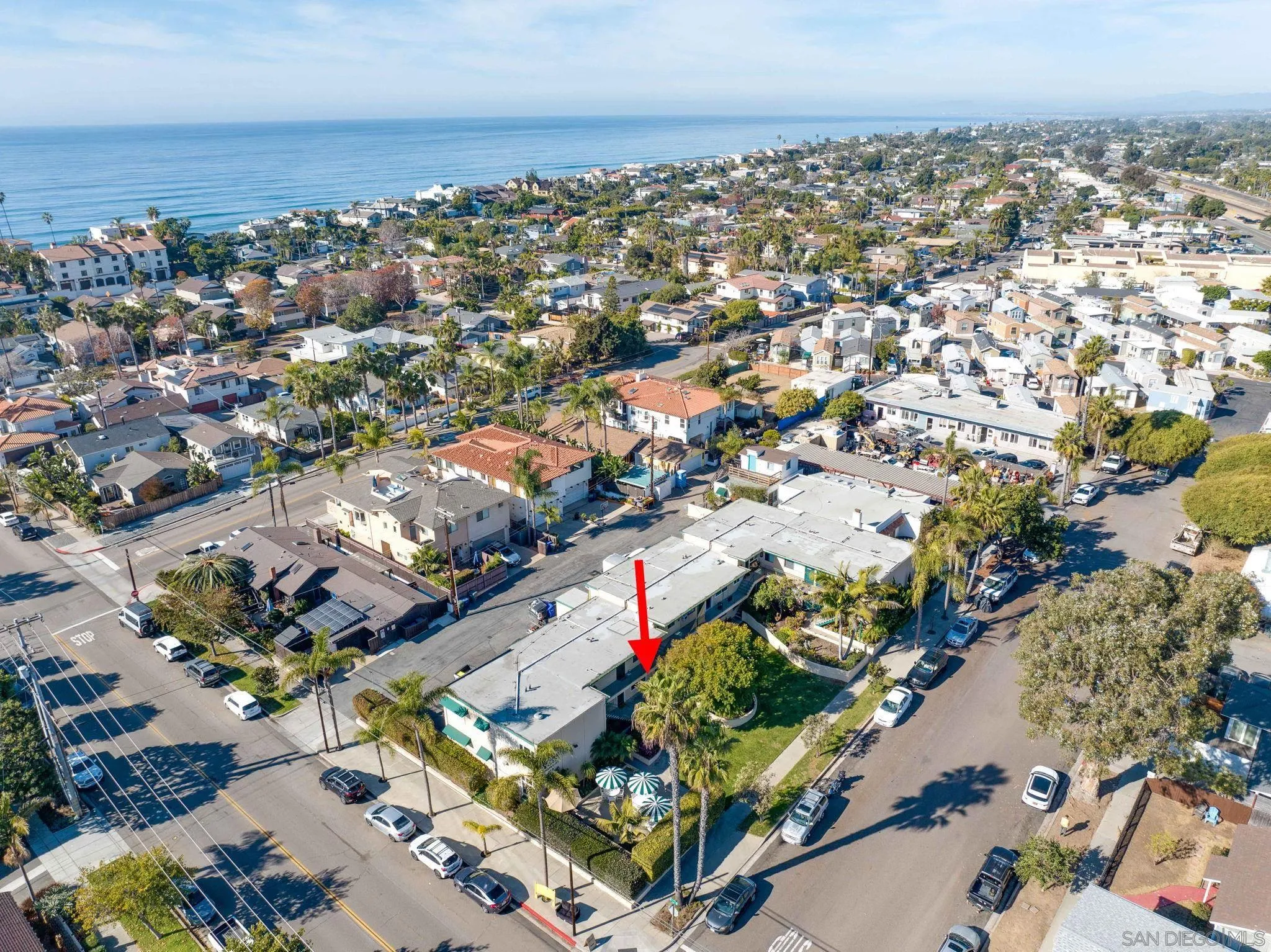 210 A Street, Unit 11 Encinitas, CA 92024 - Photo 20 of 49 an aerial view of multiple house