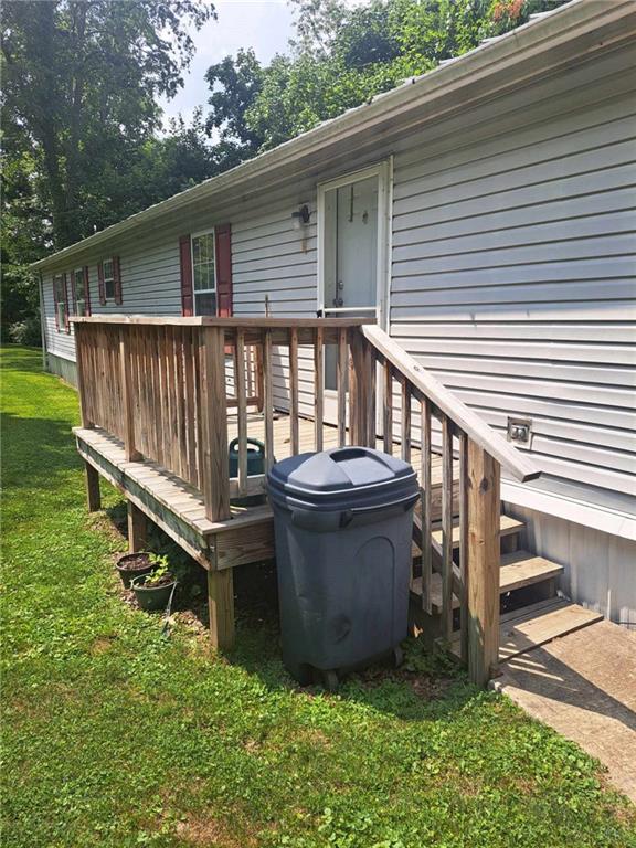 44 Adams Street McDonald, PA 15057 - Photo 27 of 30 a view of a deck with a backyard
