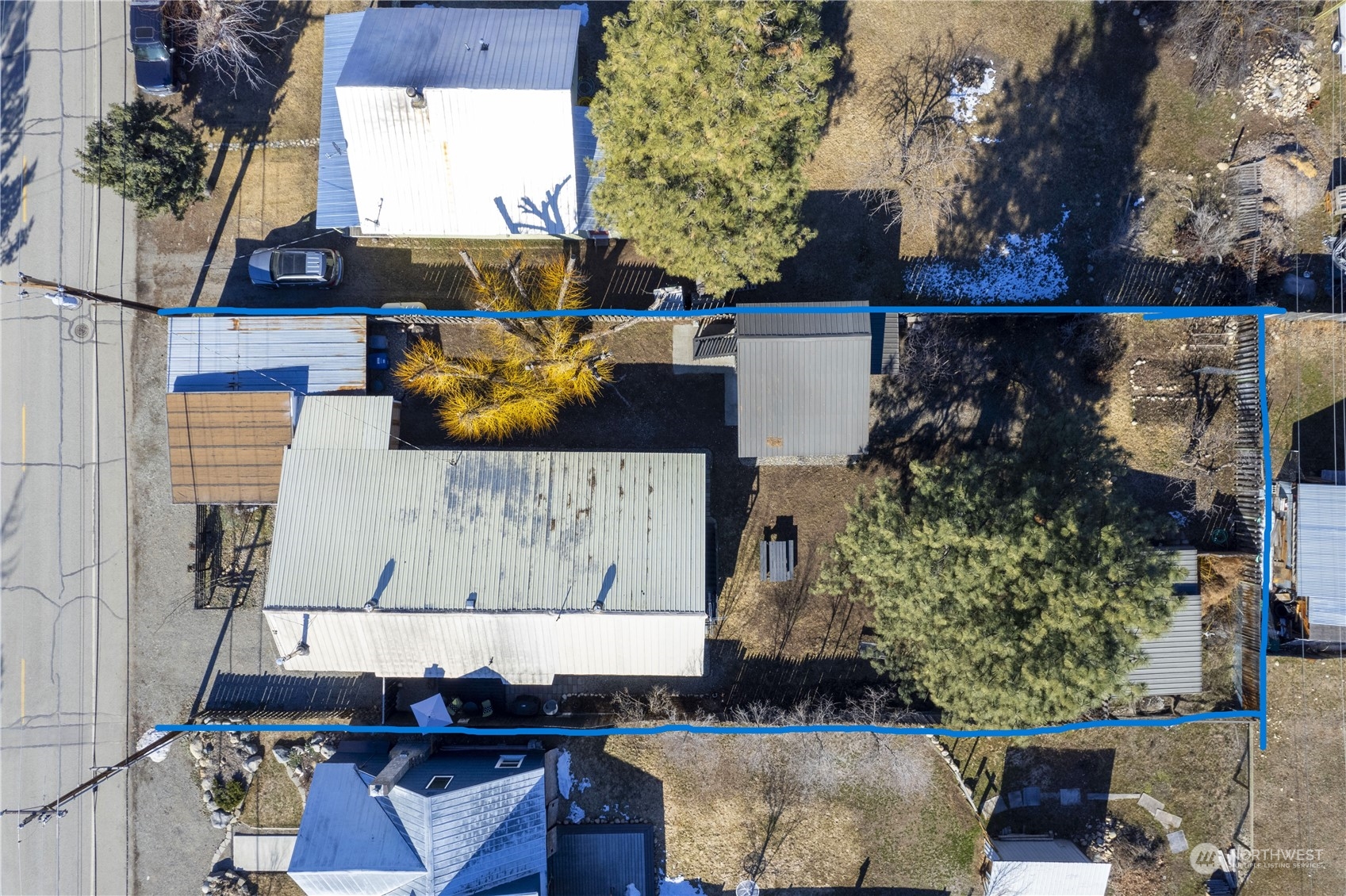 238 Castle Avenue Winthrop, WA 98862 - Photo 34 of 40 view of a house with a yard