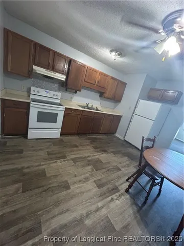 a backyard of a house