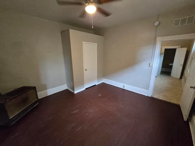 wooden floor in an empty room