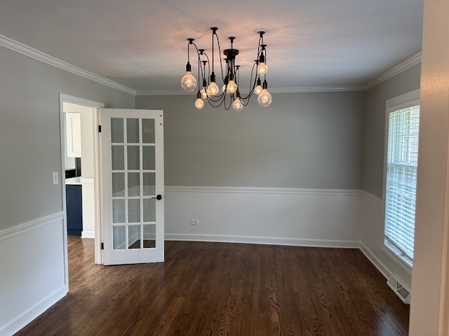 1253 West Illinois Avenue Palatine, IL 60067 - Photo 4 of 18 wooden floor in an empty room with a window