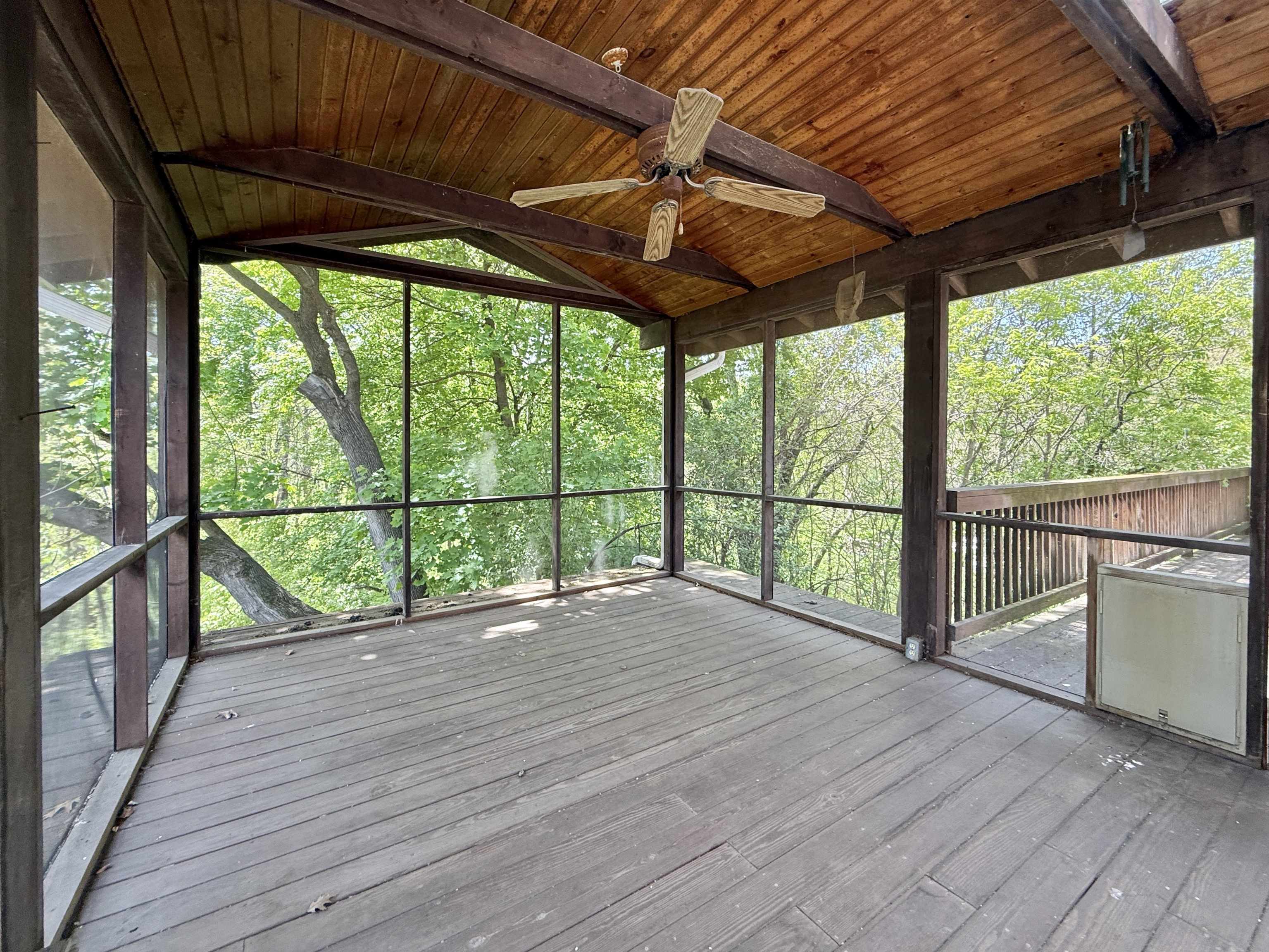 3620 Valerie Road Roscoe, IL 61073 - Photo 16 of 26 a view of porch with wooden floor