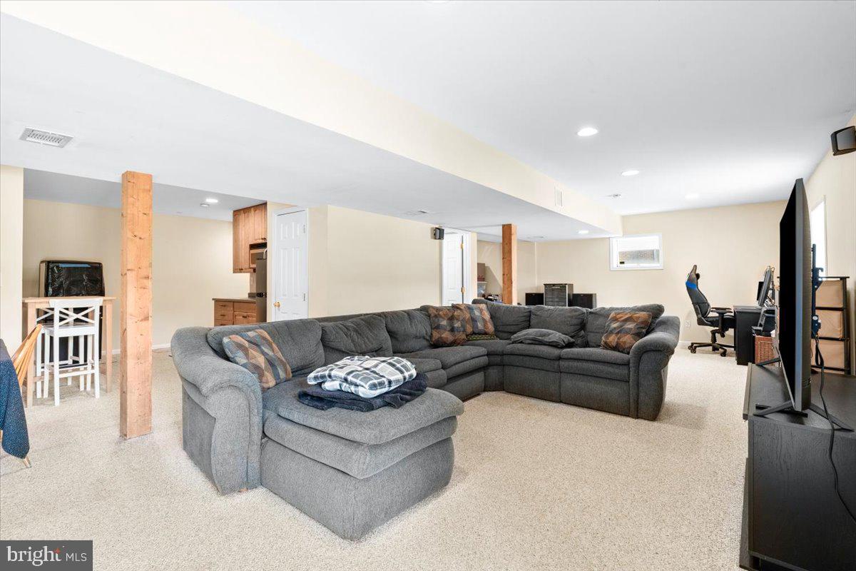 17258 Hardy Road Mount Airy, MD 21771 - Photo 49 of 63 Spacious lower level with walk-out to backyard