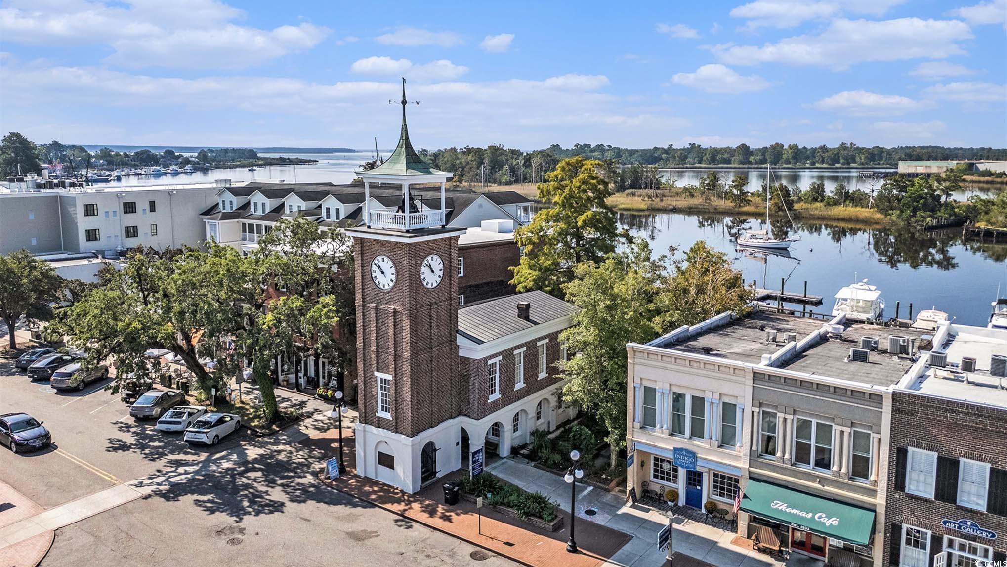 1019 St Martin Street Georgetown, SC 29440 - Photo 26 of 33 Bird's eye view of a large body of water and a tree filled landscape