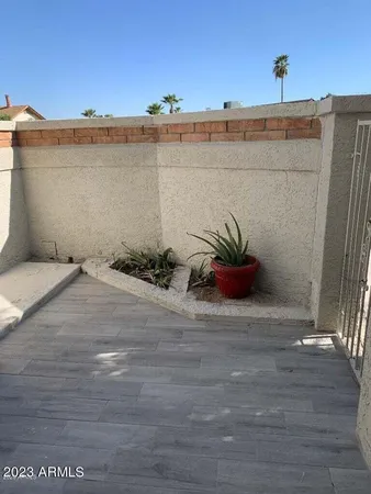 a view of a terrace