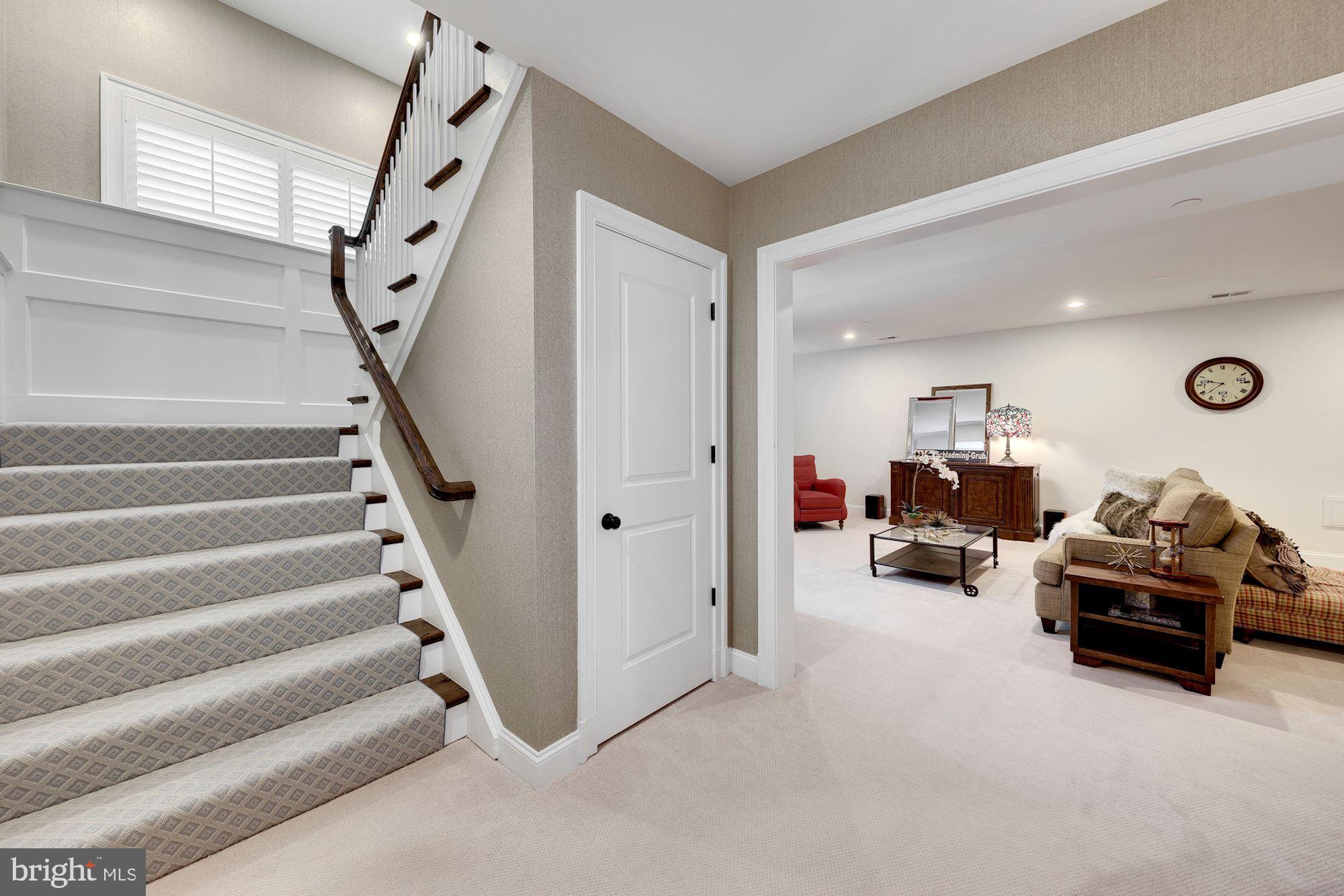 5504 Durbin Road Bethesda, MD 20814 - Photo 40 of 63 Lower level has ample light and 9ft ceilings