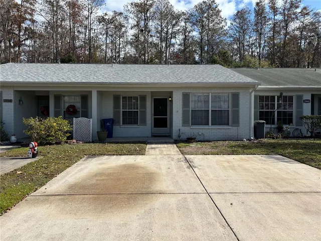 a house with a outdoor space