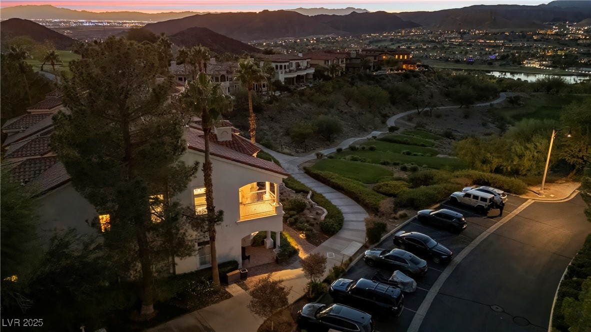 35 Strada Di Circolo Henderson, NV 89011 - Photo 23 of 28 Bird's eye view of a mountainous background