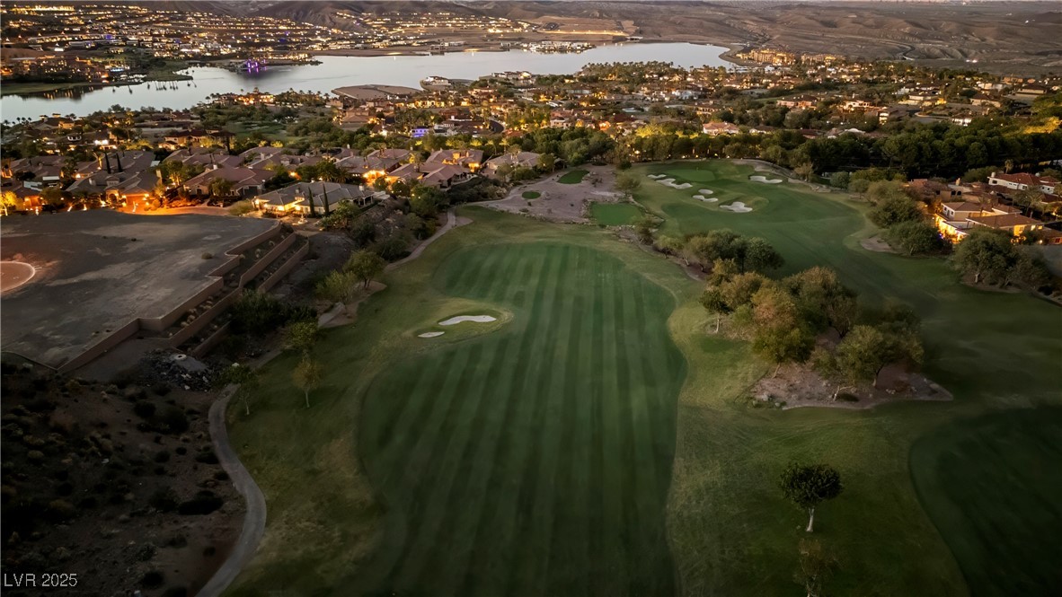 35 Strada Di Circolo Henderson, NV 89011 - Photo 25 of 28 View of property location with nearby suburban area, a nearby body of water, and a golf club