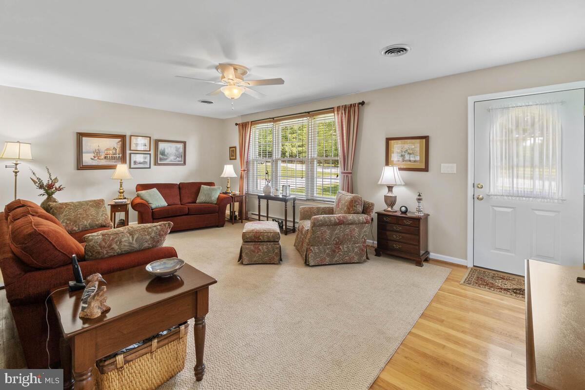 Living Room and Front Entrance Door