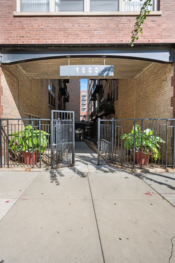 1500 West Monroe Street, Unit 409 Chicago, IL 60607 - Photo 4 of 9 a view of a house with a patio