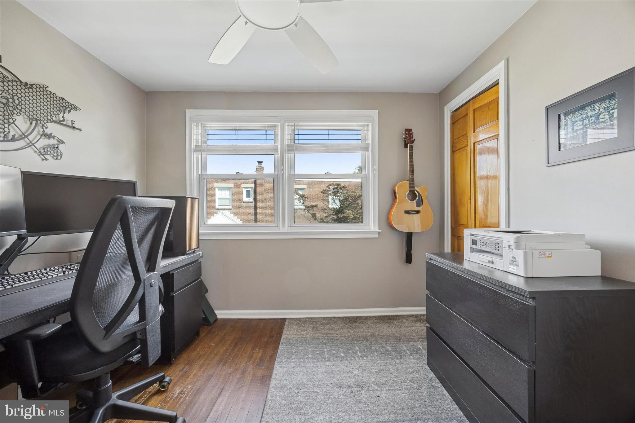 539 Overlook Road Philadelphia, PA 19128 - Photo 11 of 25 a view of a workspace with furniture and a window