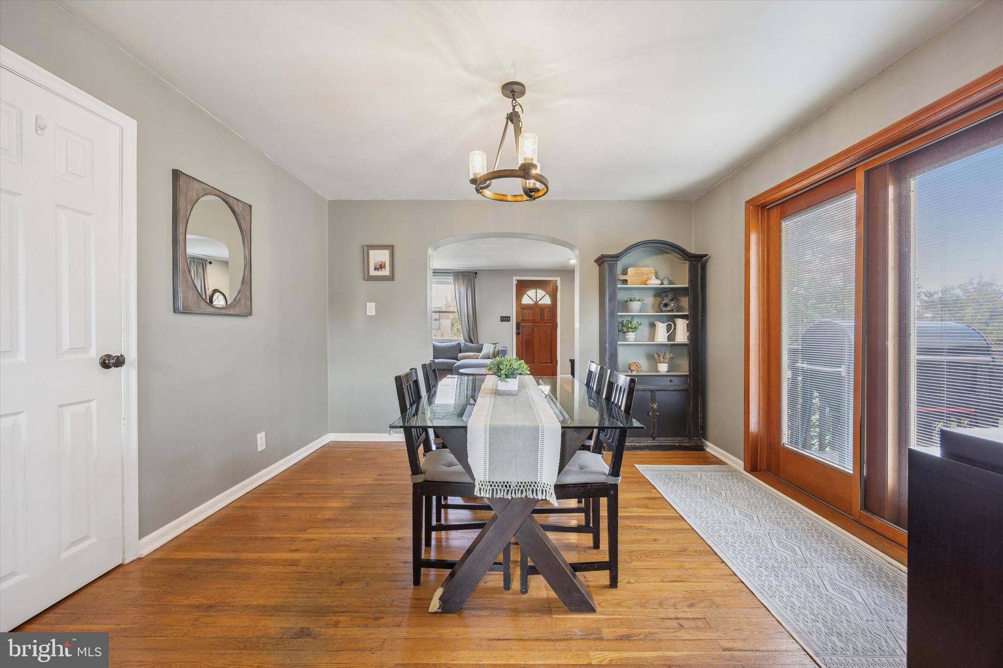 539 Overlook Road Philadelphia, PA 19128 - Photo 4 of 25 a view of a dining room with furniture window and wooden floor